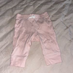 Pink sweatpants 3 months baby girl